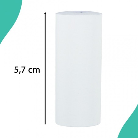 Mini kaasaskantava printeri paberirullid 4.5M, 5 tk