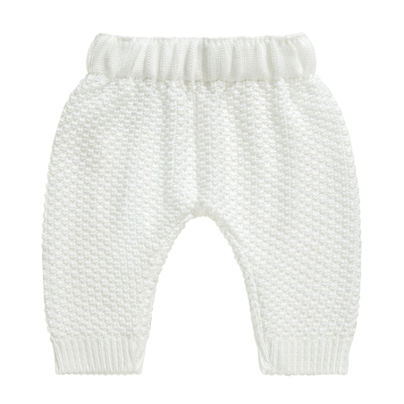 Bambus püksid 0-3 kuud, valge
