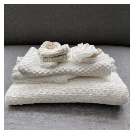 Bambus püksid 0-3 kuud, valge