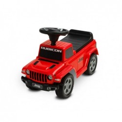 RIDE-ON TÕUKEAUTO JEEP RUBICON PUNANE