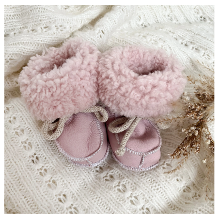 Lambanahast beebi papud, roosa