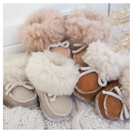 Lambanahast beebi papud, roosa