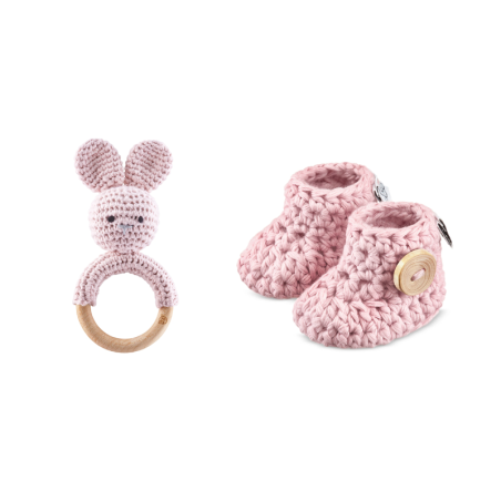 Kinkekomplekt beebile 3-6 kuud, roosa