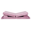 Laste Premium diivan, velvet roosa