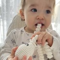 Käsitöö kõristi kaheksajalg, kreem