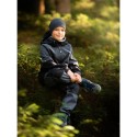 Laste softshell püksid fliisvoodriga Street strong, hall/must