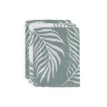 Musliin beebilapid 15x20 cm - 3 tk - Nature Ash Green