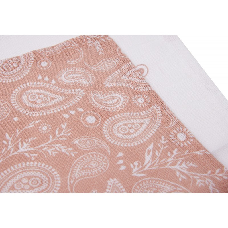 Musliin GOTS beebilapid 31x31 cm - 2 tk - Paisley & Halo Rosewood