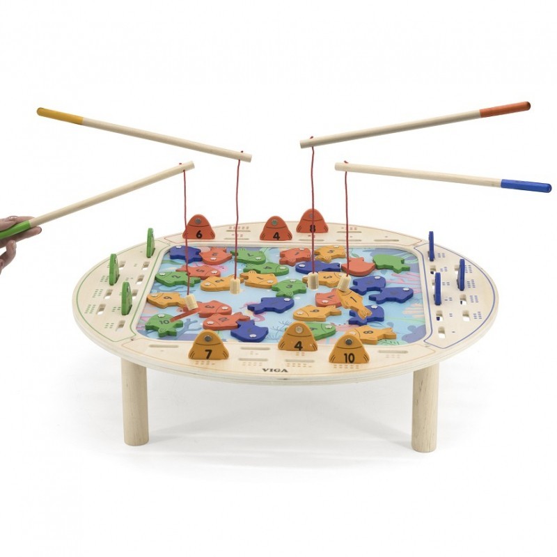 Kalastamise mäng magnetiga