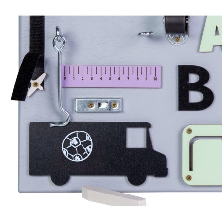 Tegelustahvel sinine/oranž 50X37,5CM