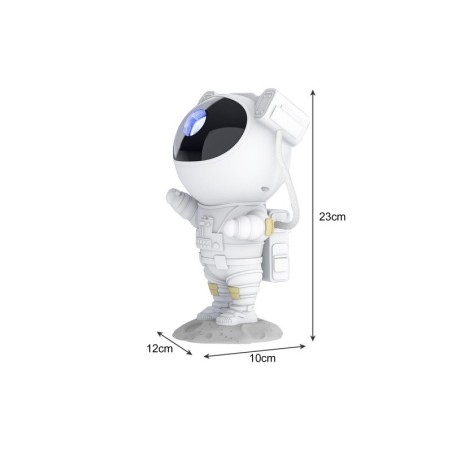 LED 3D valgusefektidega projektor astronaut, öövalgusti