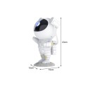 LED 3D valgusefektidega projektor astronaut, öövalgusti