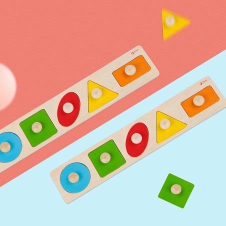 Montessori pusle - värvid ja kujundid