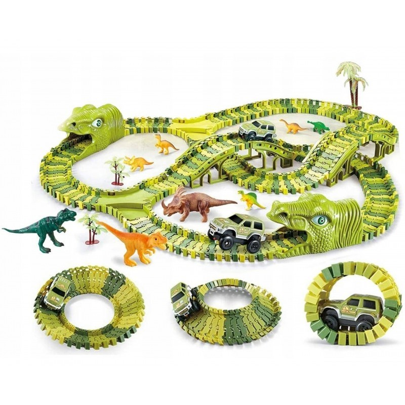 Dinosauruse autorada XXL, 240 elementi