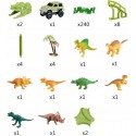 Dinosauruse autorada XXL, 240 elementi
