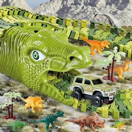 Dinosauruse autorada XXL, 240 elementi