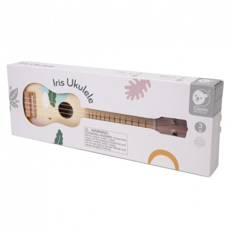 Puidust Ukulele kitarr lastele, roosa