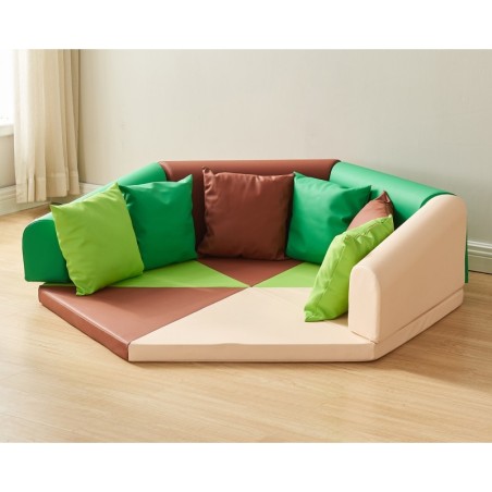 Pehme mängunurk kuusnurk Masterkidz