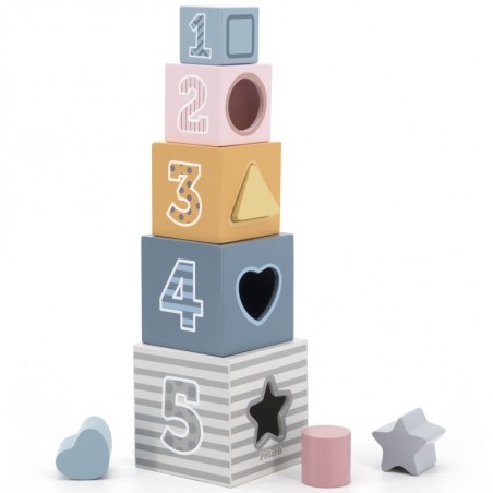 Hariv kuubikute sorter ladumistorn