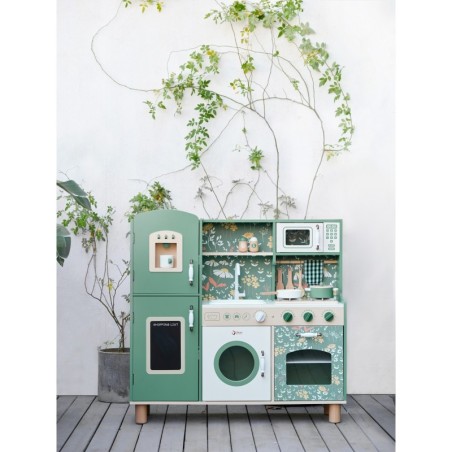 Suur puidust vintage mänguköök lastele + tarvikud