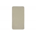 Kummiga lina jersey puuvill, 70x140 cm, Olive Green