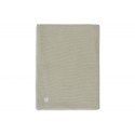 Kootud tekk 100x150 cm Basic Knit Olive Green/Fleece