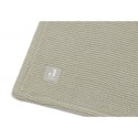 Kootud tekk 100x150 cm Basic Knit Olive Green/Fleece