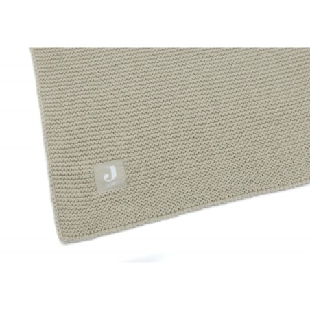 Kootud tekk 100x150 cm Basic Knit Olive Green