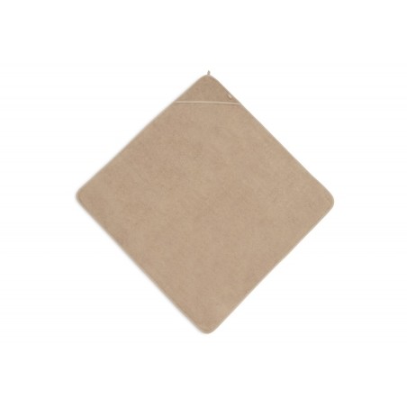 Kapuutsiga vannirätik 100x100 cm, biscuit