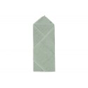 Kapuutsiga vannirätik 100x100 cm, ash green