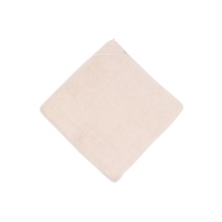 Kapuutsiga vannirätik 100x100 cm, pale pink