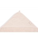 Kapuutsiga vannirätik 100x100 cm, pale pink