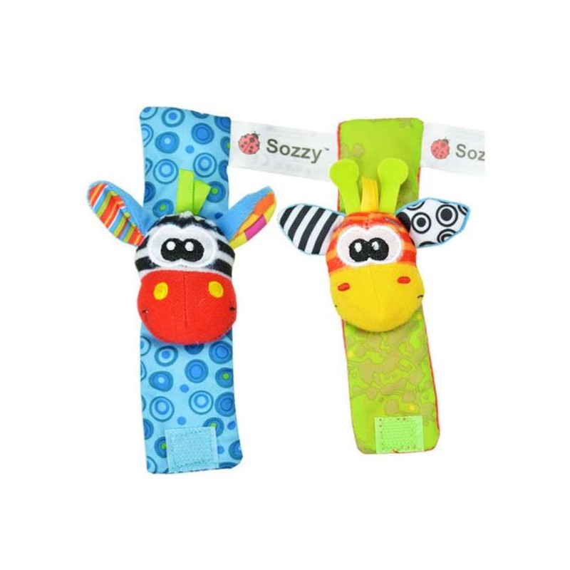 Beebi kõristid kätele, 2 tk