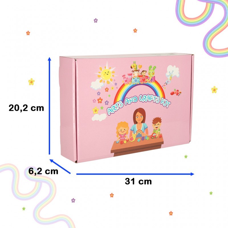 Käsitöö meisterdamise komplekt lastele, 1200 osa