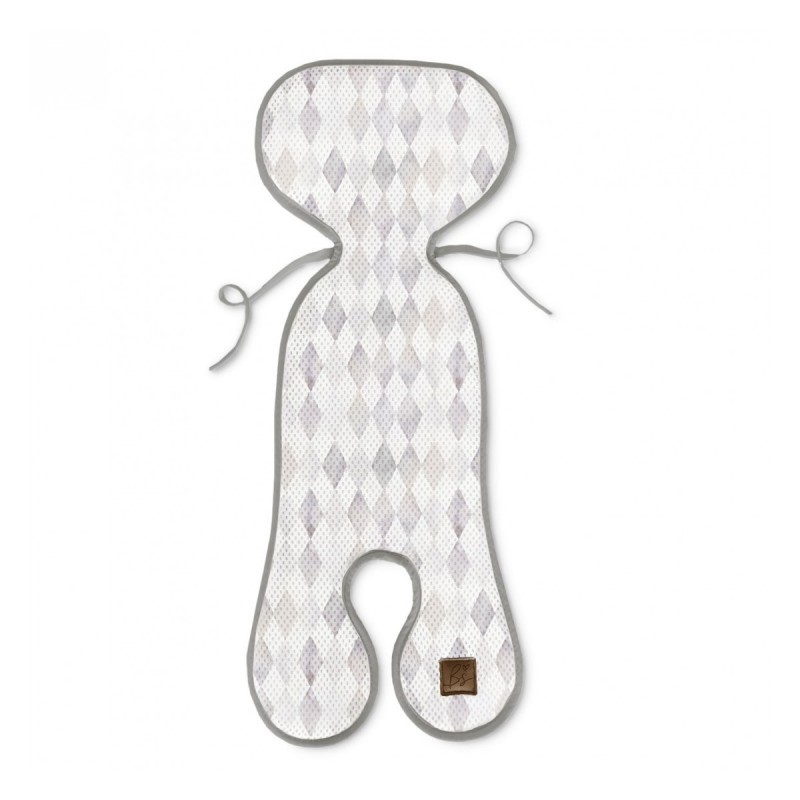 3D higistamisvastane turvahälli (0-13 kg) sisu, Diamonds gray