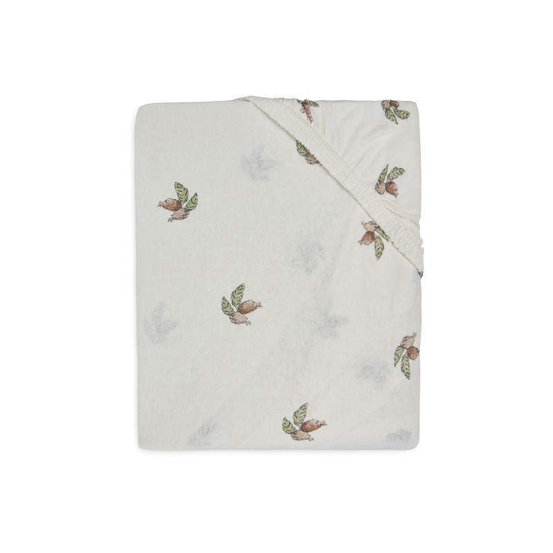 Kummiga voodilina jersey 60x120 Rosehip