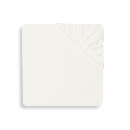 Kummiga voodilina jersey 60x120, ivory