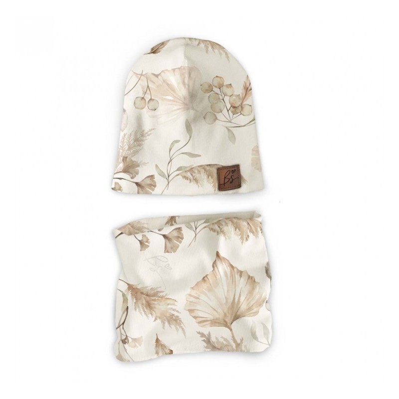 Müts ja torusall komplekt Ribbed, Boho