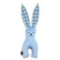 Pehme mänguasi Bunny, WIND BLUE - PRINCE CHESSBOARD