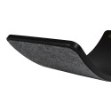 Tasakaalulaud lastele 80x30cm, must / hall vilt