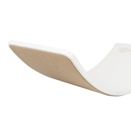 Tasakaalulaud lastele 80x30cm, valge / beež vilt