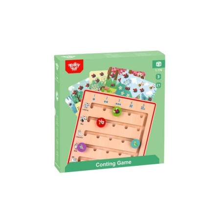 Puidust mäng Looma loendamise õppimine