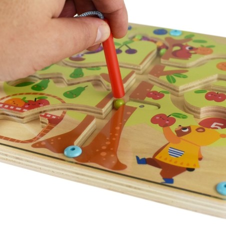 Magnetiline viljapuulabürint Loendama õppimine