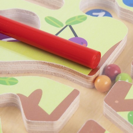 Magnetiline viljapuulabürint Loendama õppimine