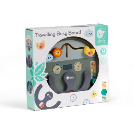 Puidust tegelustahvel 6in1 traveling