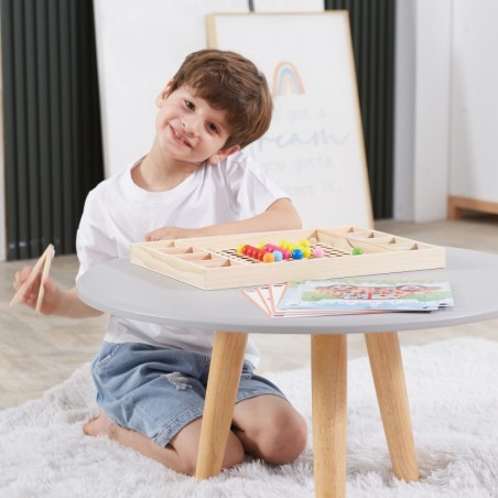 Montessori pusle mäng, püüdke ja sobitage pallid