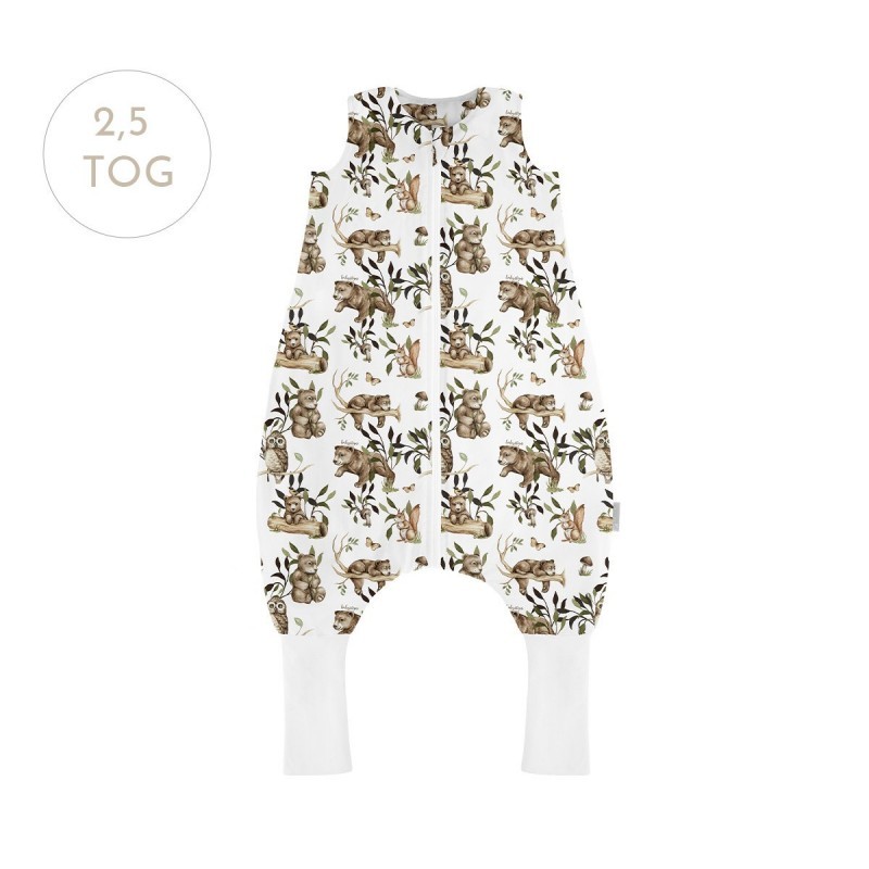 Magamiskott jalaotstega TOG 2,5, XS (6-12 kuud) Happy Bear