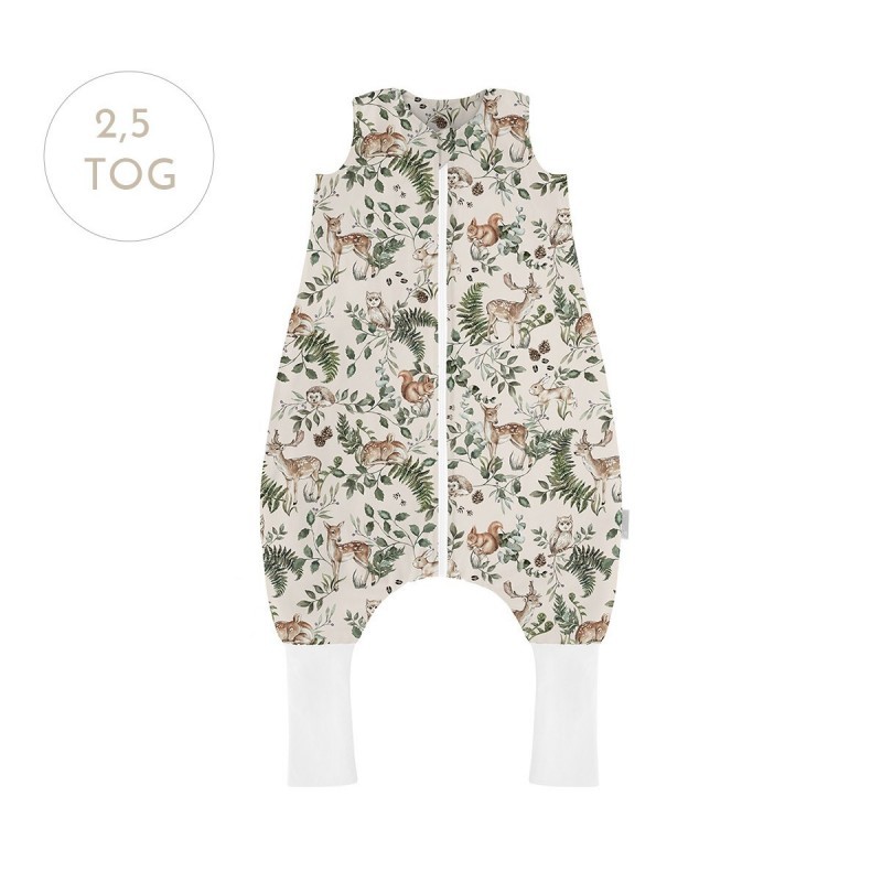 Magamiskott jalaotstega TOG 2,5, XS (6-12 kuud) Animal garden