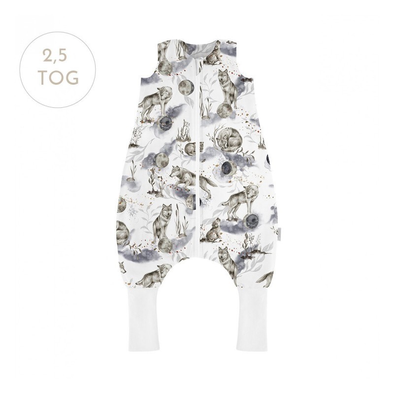 Magamiskott jalaotstega TOG 2,5, L (5+ a) Wolf Moonlight