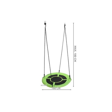 Pesakiik roheline/must 100 cm
